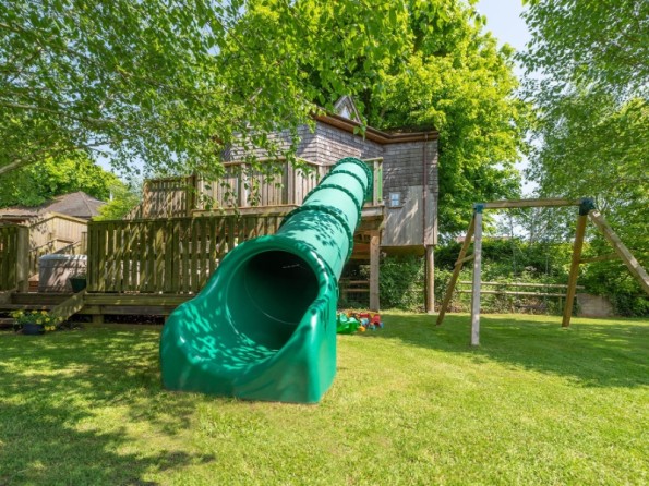 The Treehouse and slide